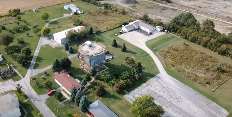 Port Austin Air Force Station - From Skycam Media On Youtube